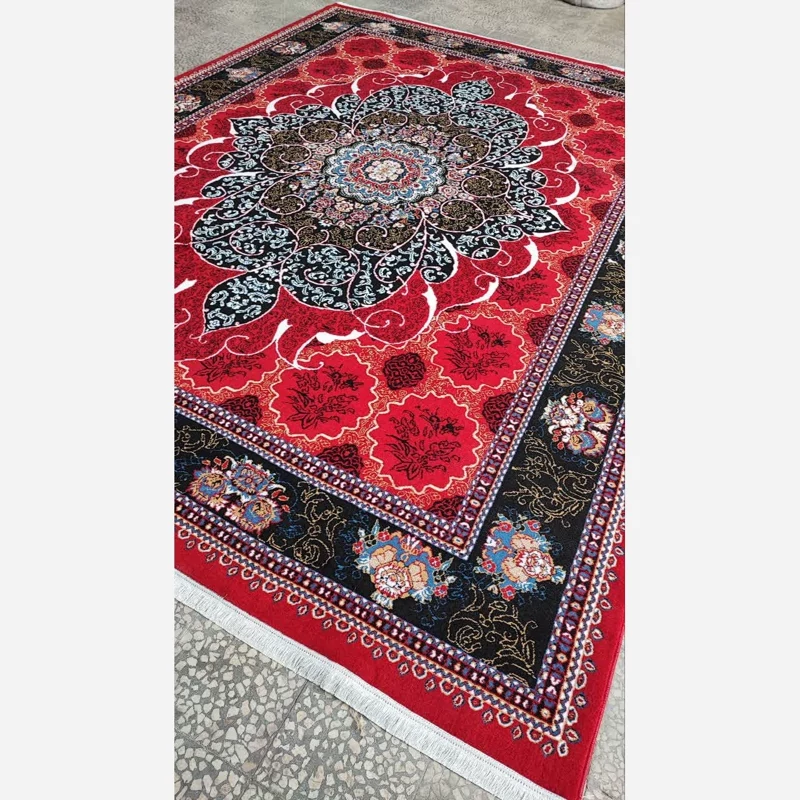 فرش ماشینی بی سی اف6 متری  طرح چکاوک لاکی