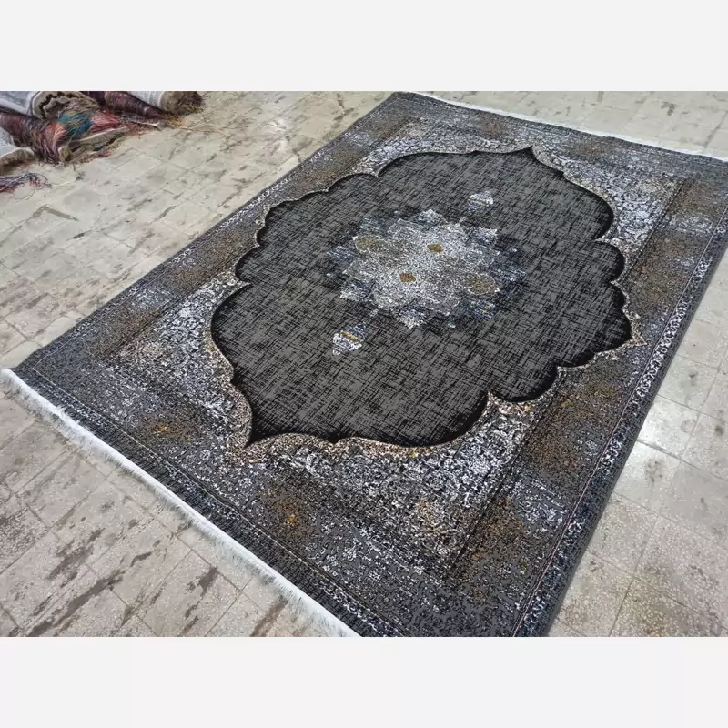 فرش ماشینی 12 متری بی سی اف طرح مه گل